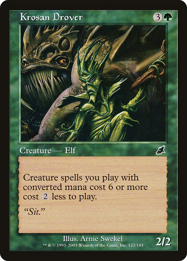 Krosan Drover (SCG-122)  Foil - Scourge