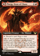 Plargg, Dean of Chaos (Extended Art) (STX-328)  Foil - Strixhaven: School of Mages: (Extended Art)