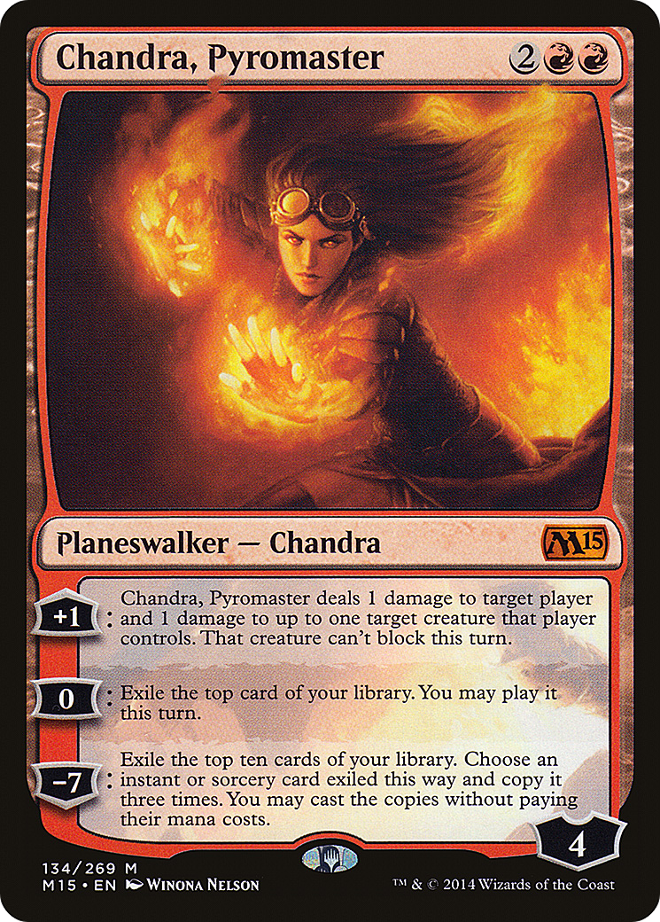 Chandra, Pyromaster (M15-134)  Foil - Magic 2015