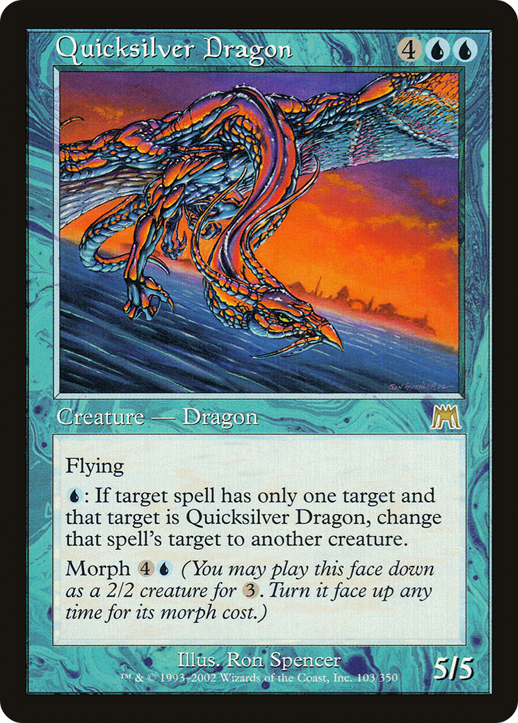 Quicksilver Dragon (ONS-103)  - Onslaught