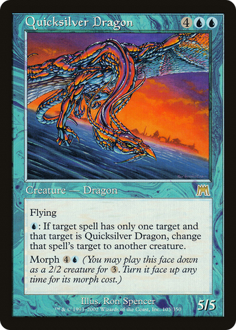Quicksilver Dragon (ONS-103)  Foil - Onslaught