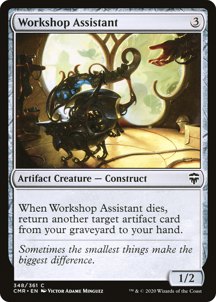 Workshop Assistant (CMR-348)  - Commander Legends