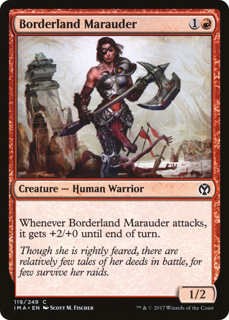Borderland Marauder (IMA-119)  Foil - Iconic Masters