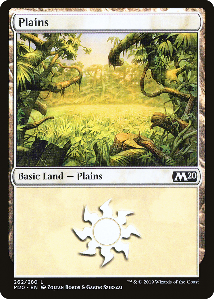 Plains (262) (M20-262)  Foil - Core Set 2020