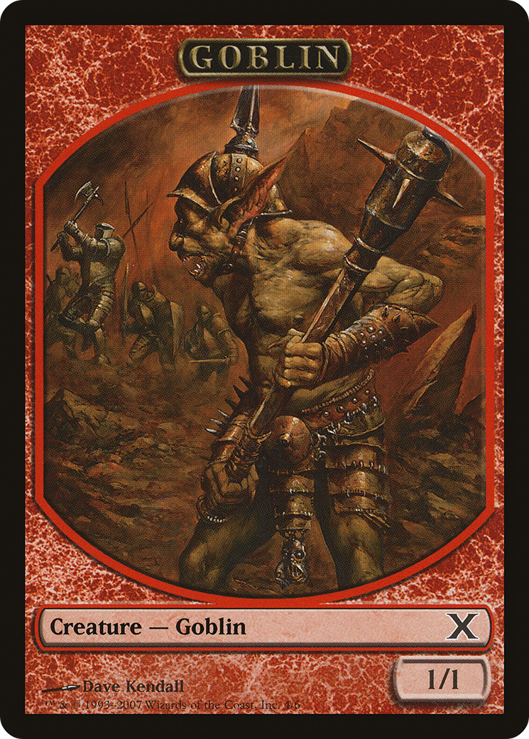 Goblin Token (10E-004)  - Tenth Edition Tokens