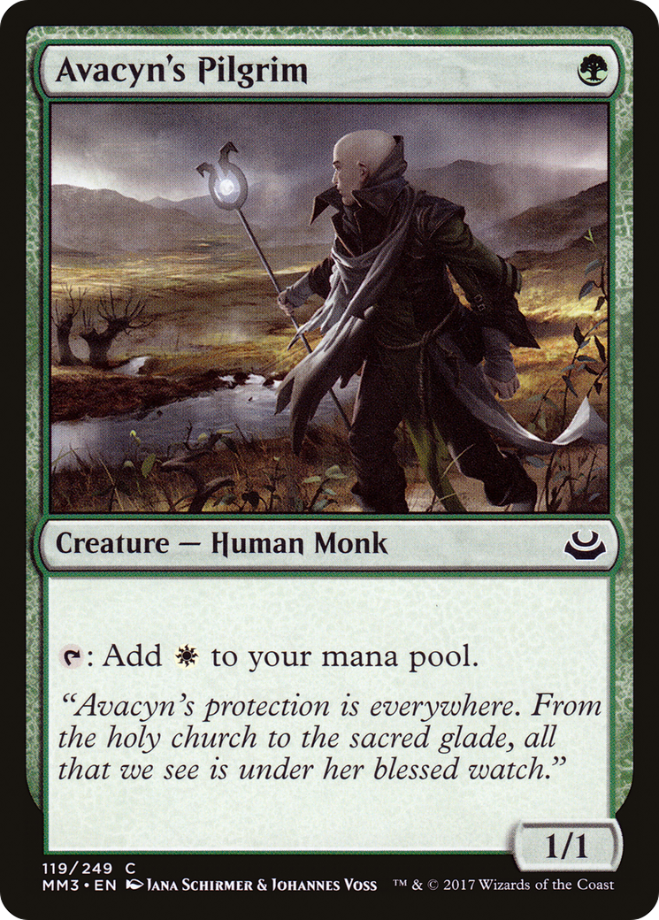 Avacyn's Pilgrim (MM3-119)  - Modern Masters 2017