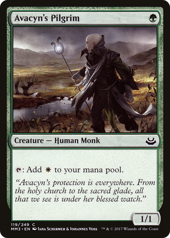 Avacyn's Pilgrim (MM3-119)  Foil - Modern Masters 2017