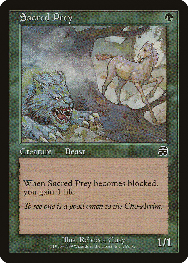 Sacred Prey (MMQ-268)  - Mercadian Masques