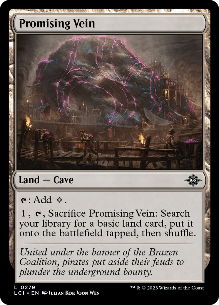Promising Vein (LCI-279)  Foil - The Lost Caverns of Ixalan