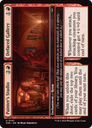 Painter's Studio // Defaced Gallery (DSK-147)  Foil - Duskmourn: House of Horror