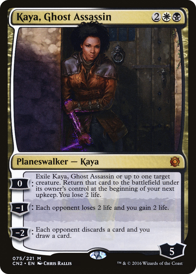 Kaya, Ghost Assassin (CN2-075)  - Conspiracy: Take the Crown