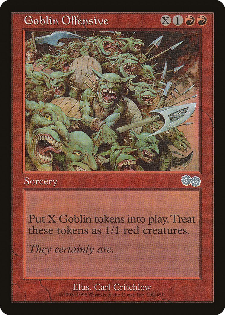 Goblin Offensive (USG-192)  - Urza's Saga