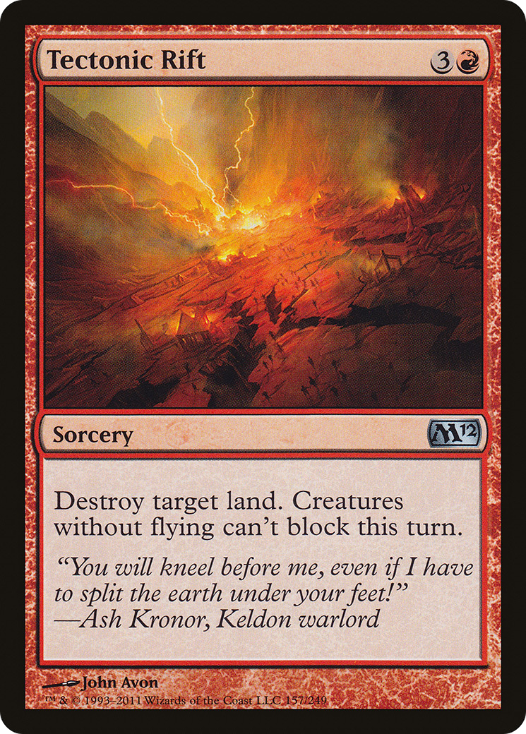 Tectonic Rift (M12-157)  - Magic 2012