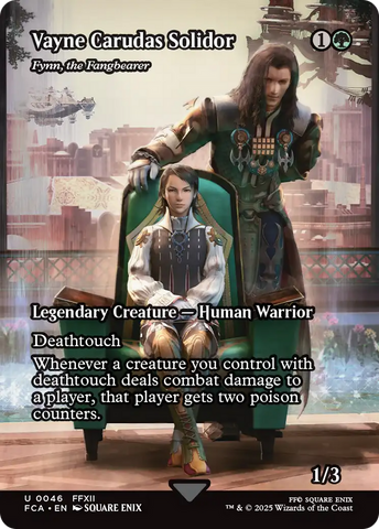 Vayne Carudas Solidor  - Fynn, the Fangbearer (FCA-046) - FINAL FANTASY: Through the Ages (Borderless) Foil