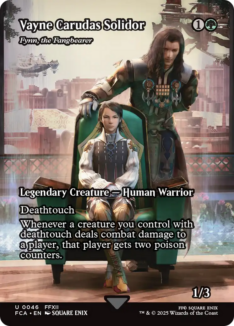 Vayne Carudas Solidor - Fynn, the Fangbearer (FCA-046) - FINAL FANTASY: Through the Ages (Borderless)