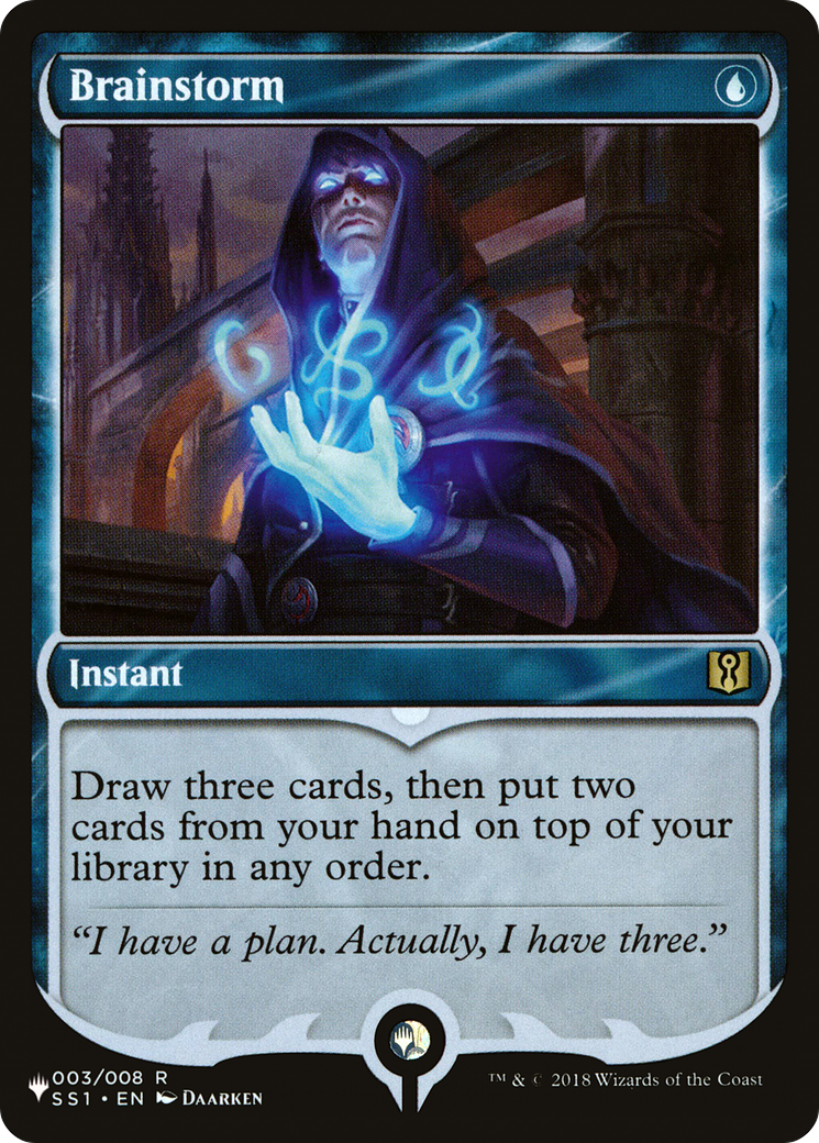Brainstorm (SS1) (LIST-003/008)  - The List