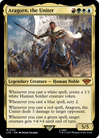Aragorn, the Uniter (LTR-192)  - The Lord of the Rings: Tales of Middle-earth
