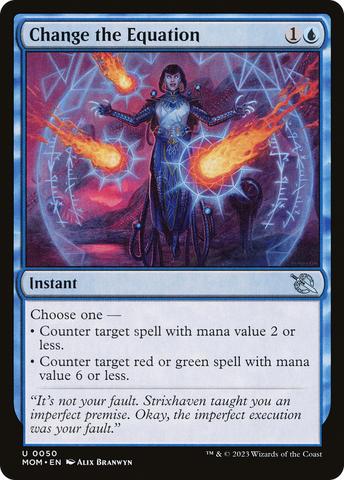 Change the Equation (MOM-050)  Foil - March of the Machine