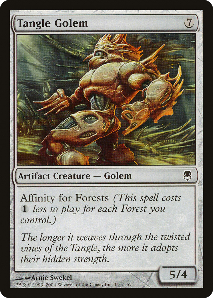 Tangle Golem (DST-151)  Foil - Darksteel