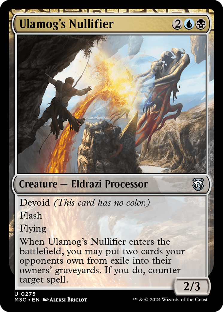Ulamog's Nullifier (M3C-275)  - Modern Horizons 3 Commander: (devoid)