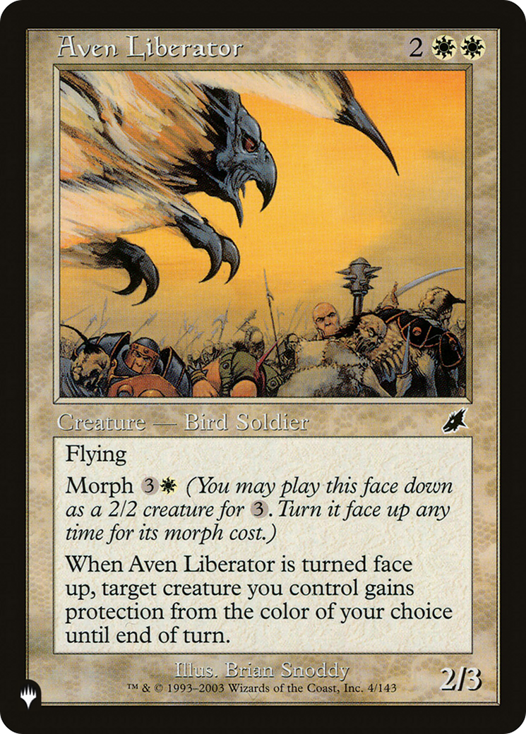 Aven Liberator (LIST-SCG-4)  - The List