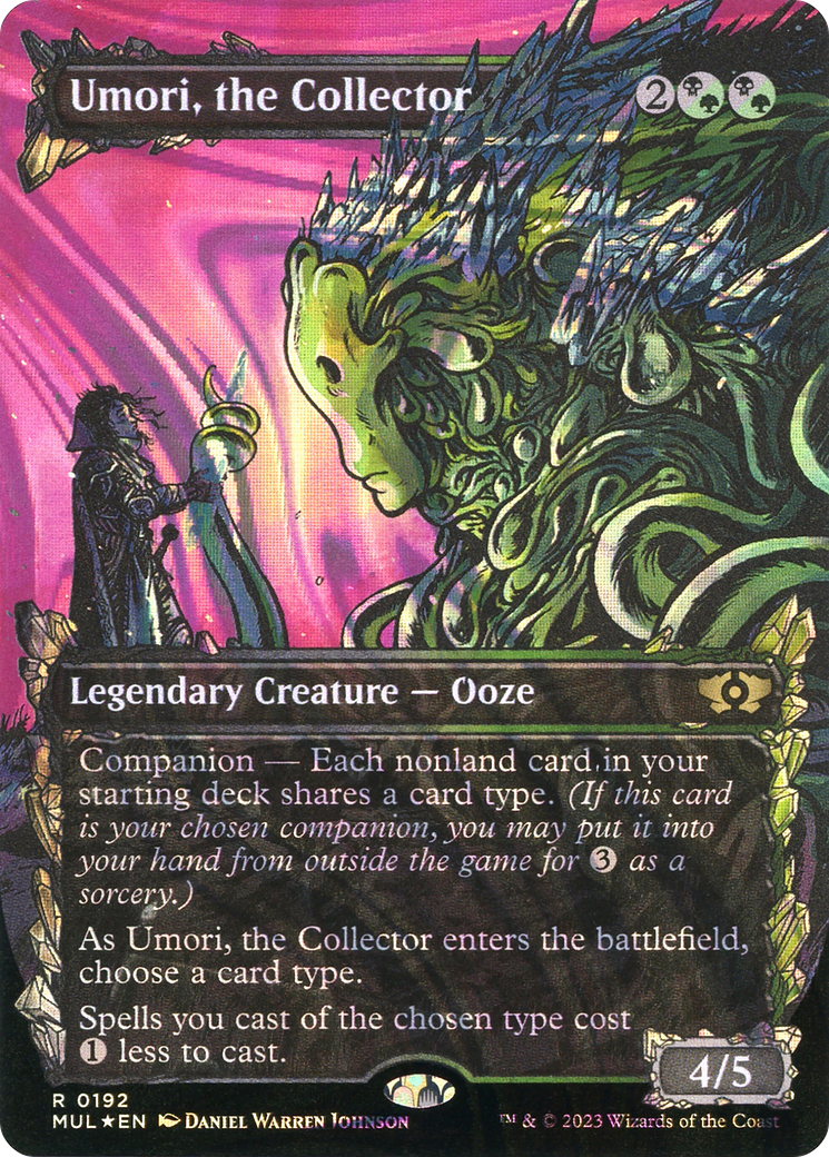 Umori, the Collector (Halo Foil) (MUL-192)  Foil - Multiverse Legends: (Showcase) (Borderless)