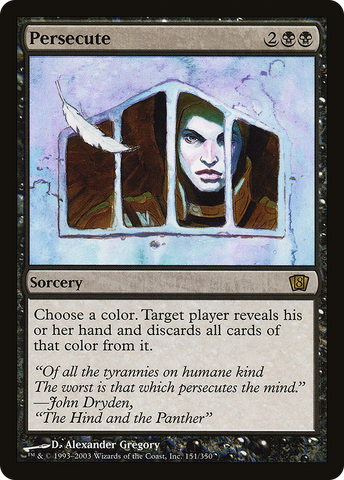 Persecute (8ED-151★) - Eighth Edition Foil