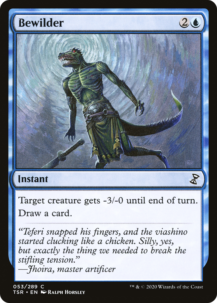 Bewilder (TSR-053)  Foil - Time Spiral Remastered