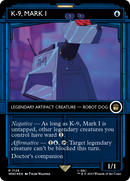 K-9, Mark I (Showcase) (Surge Foil) (WHO-1128)  Foil - Doctor Who: (Showcase) (Borderless)