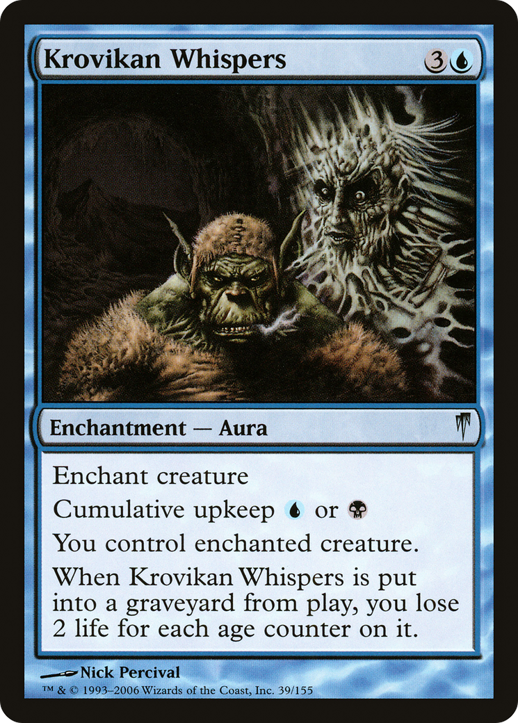 Krovikan Whispers (CSP-039)  - Coldsnap