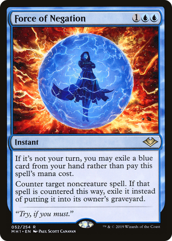 Force of Negation (MH1-052)  - Modern Horizons