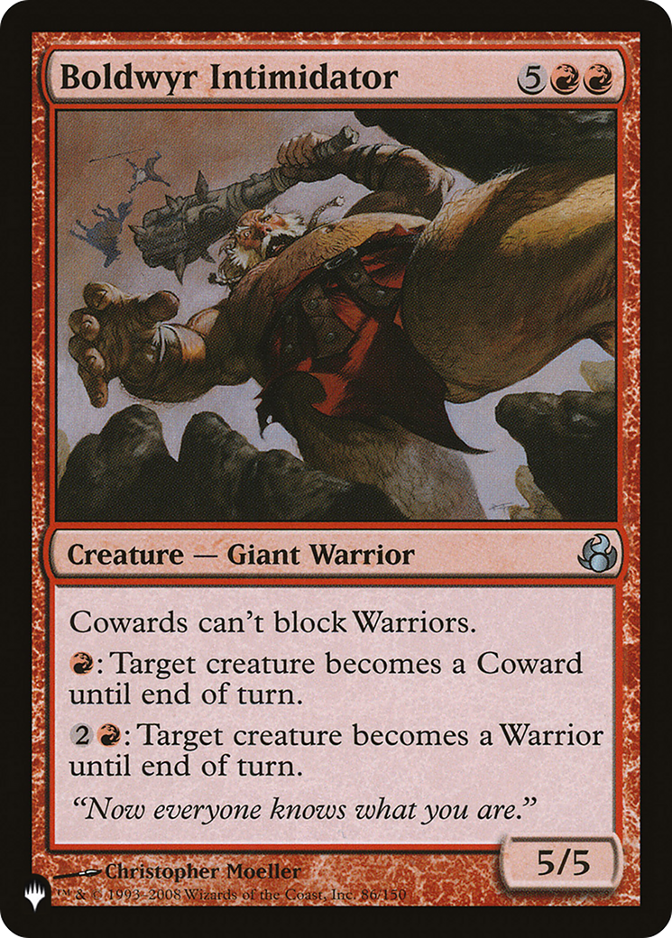 Boldwyr Intimidator (LIST-MOR-86)  - The List