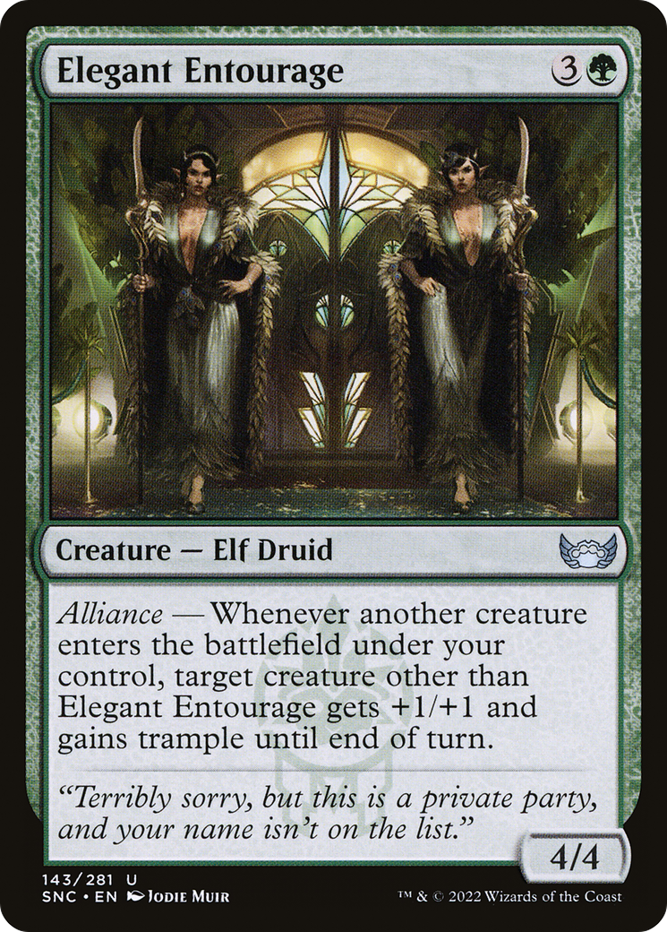Elegant Entourage (SNC-143)  - Streets of New Capenna