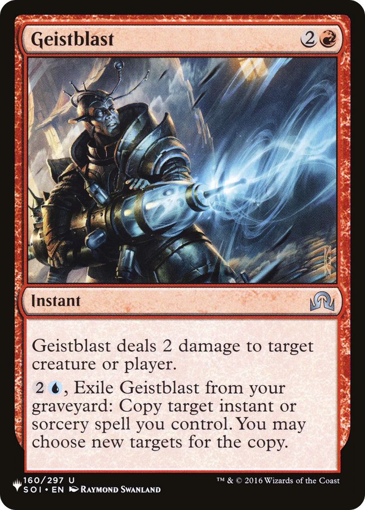 Geistblast (LIST-SOI-160)  - The List