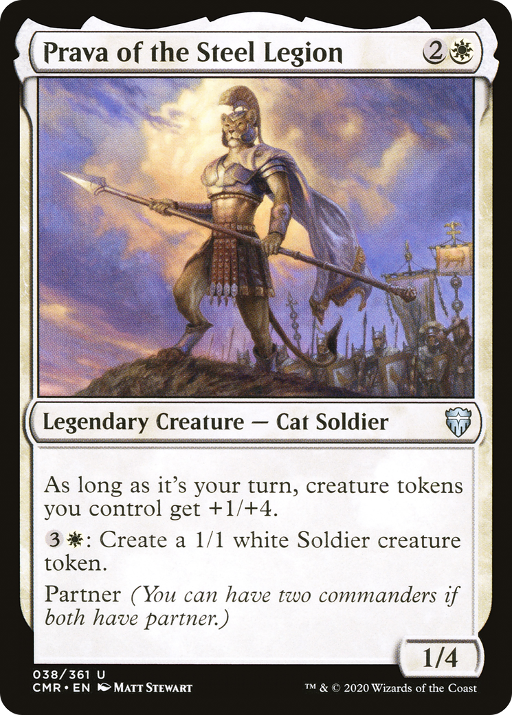 Prava of the Steel Legion (CMR-038)  - Commander Legends