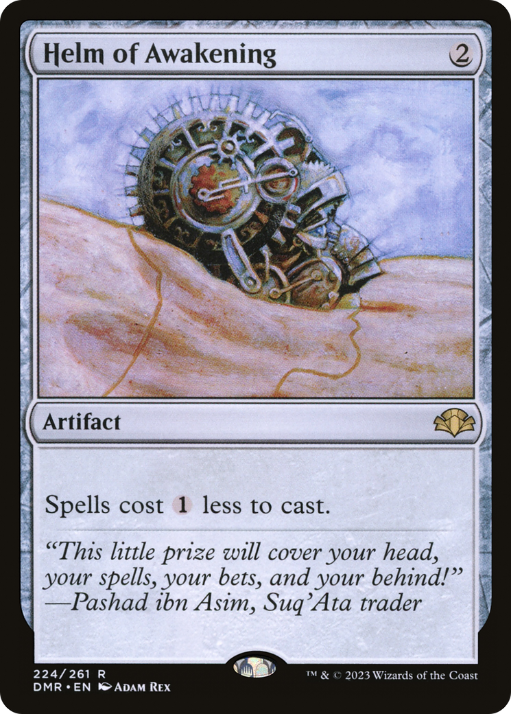 Helm of Awakening (DMR-224)  Foil - Dominaria Remastered