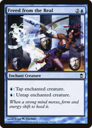 Freed from the Real (SOK-038)  Foil - Saviors of Kamigawa