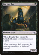 Burglar Rat (GRN-064)  Foil - Guilds of Ravnica