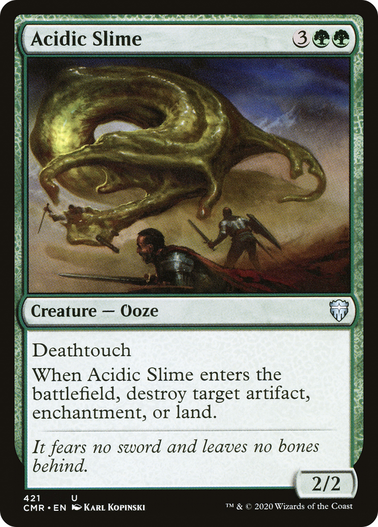 Acidic Slime (CMR-421)  - Commander Legends