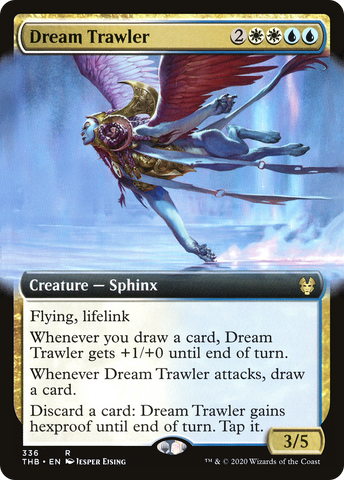 Dream Trawler (Extended Art) (THB-336)  Foil - Theros Beyond Death