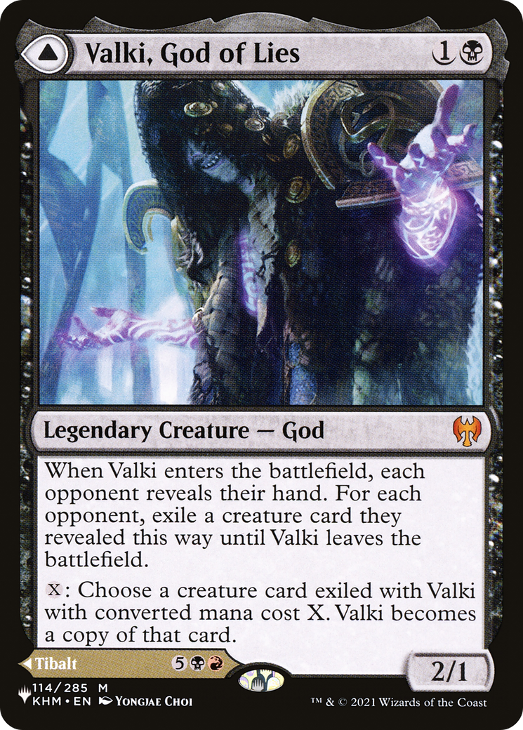 Valki, God of Lies (LIST-114)  - The List