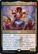 Zaffai, Thunder Conductor (C21-004)  Foil - Commander 2021