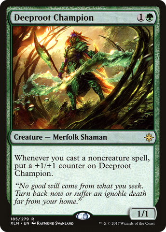 Deeproot Champion (XLN-185)  Foil - Ixalan