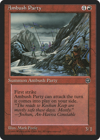 Ambush Party [Version 2] (HML-080)  - Homelands
