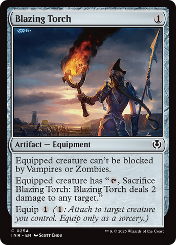 Blazing Torch (INR-254)  - Innistrad Remastered