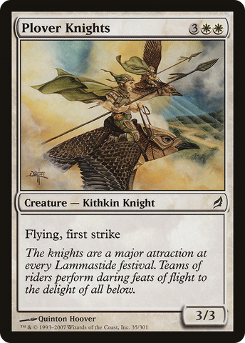 Plover Knights (LRW-035)  - Lorwyn