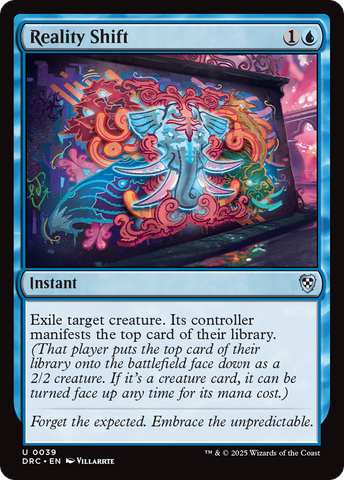 Reality Shift (DRC-039)  - Commander: Aetherdrift