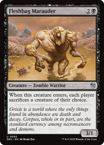 Fleshbag Marauder (DRC-092)  - Commander: Aetherdrift