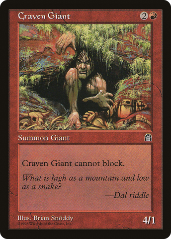 Craven Giant (STH-)  - Stronghold