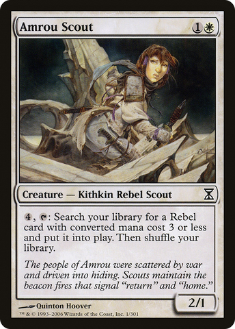 Amrou Scout (TSP-001)  Foil - Time Spiral